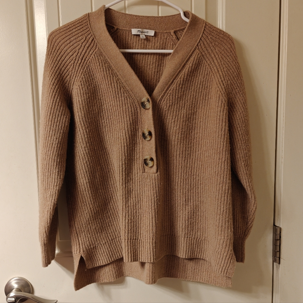 Madewell Button Sweater
